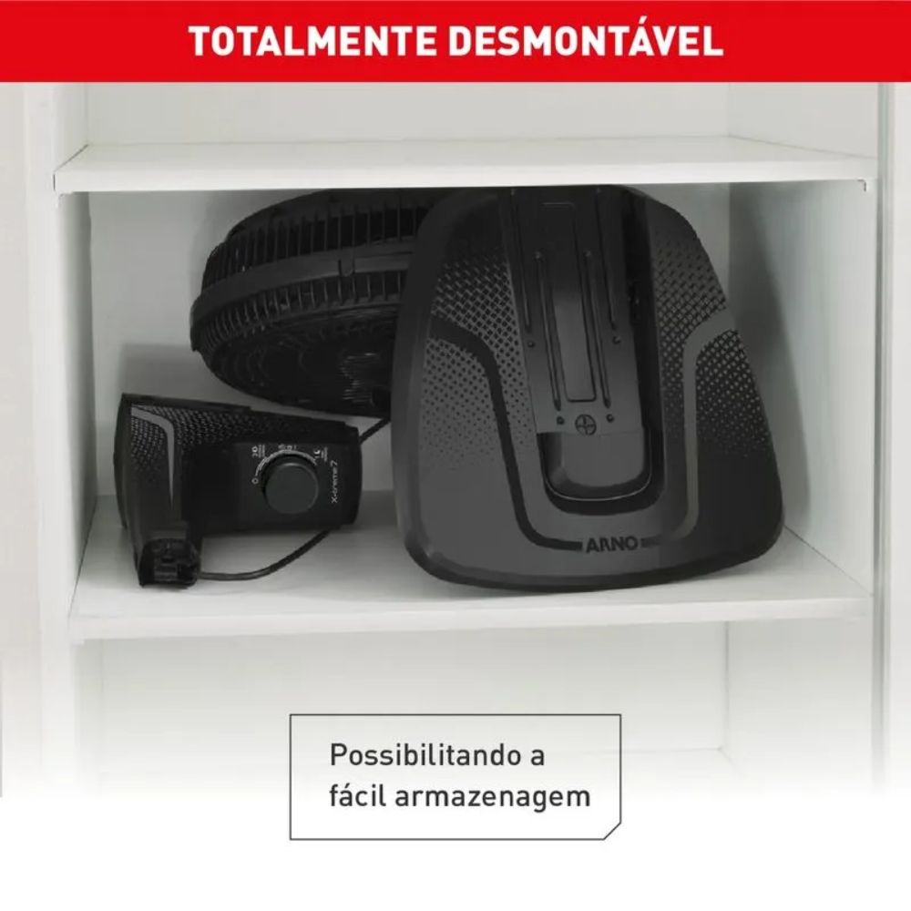 Ventilador de Mesa Arno 40cm 7 Pás X-TREME 7 150W 220V VE70 Preto, , large image number 5